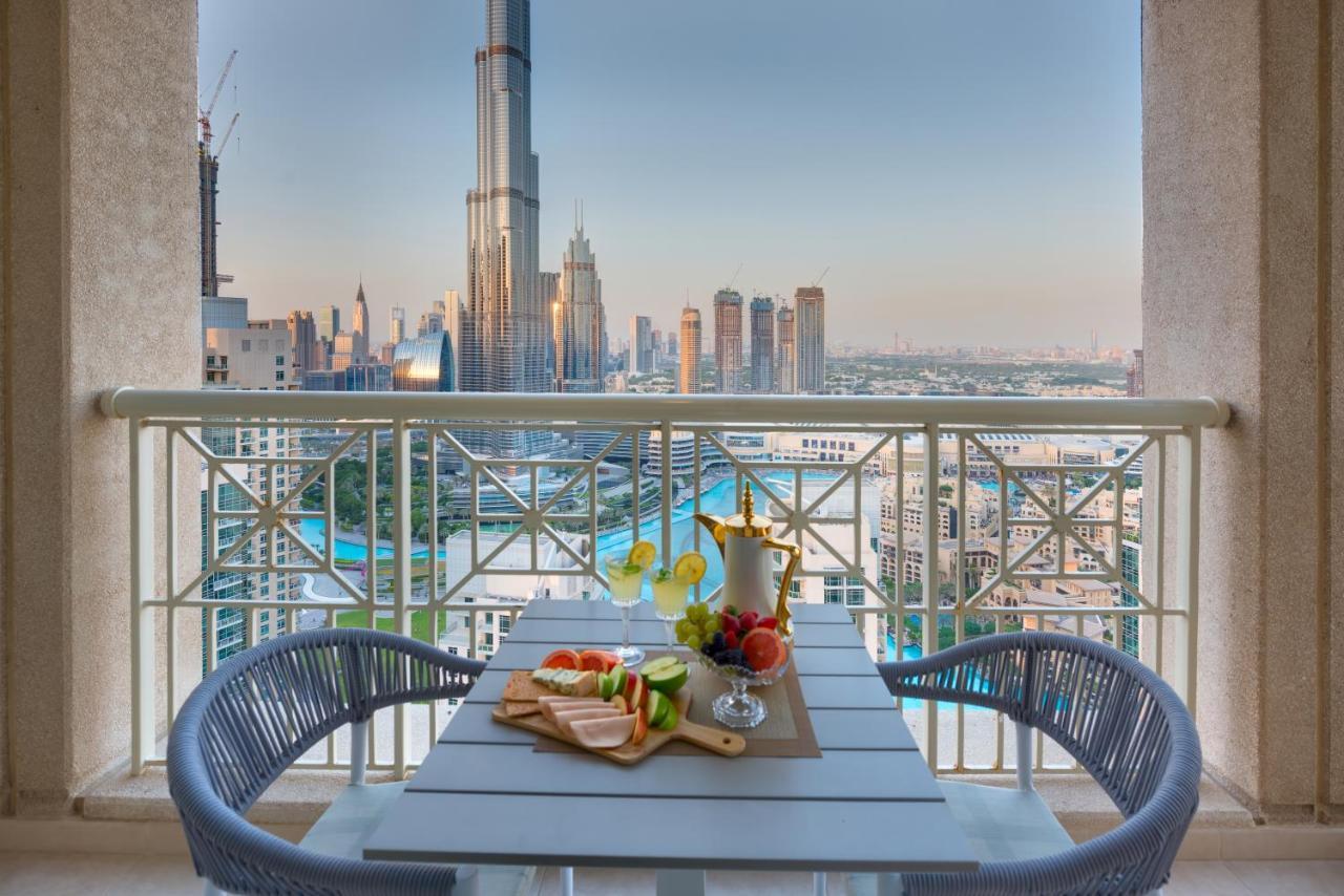 Durrani Homes - Designer 2Br Apt With Stunning Burj Khalifa And Fountain View Dubaj Zewnętrze zdjęcie