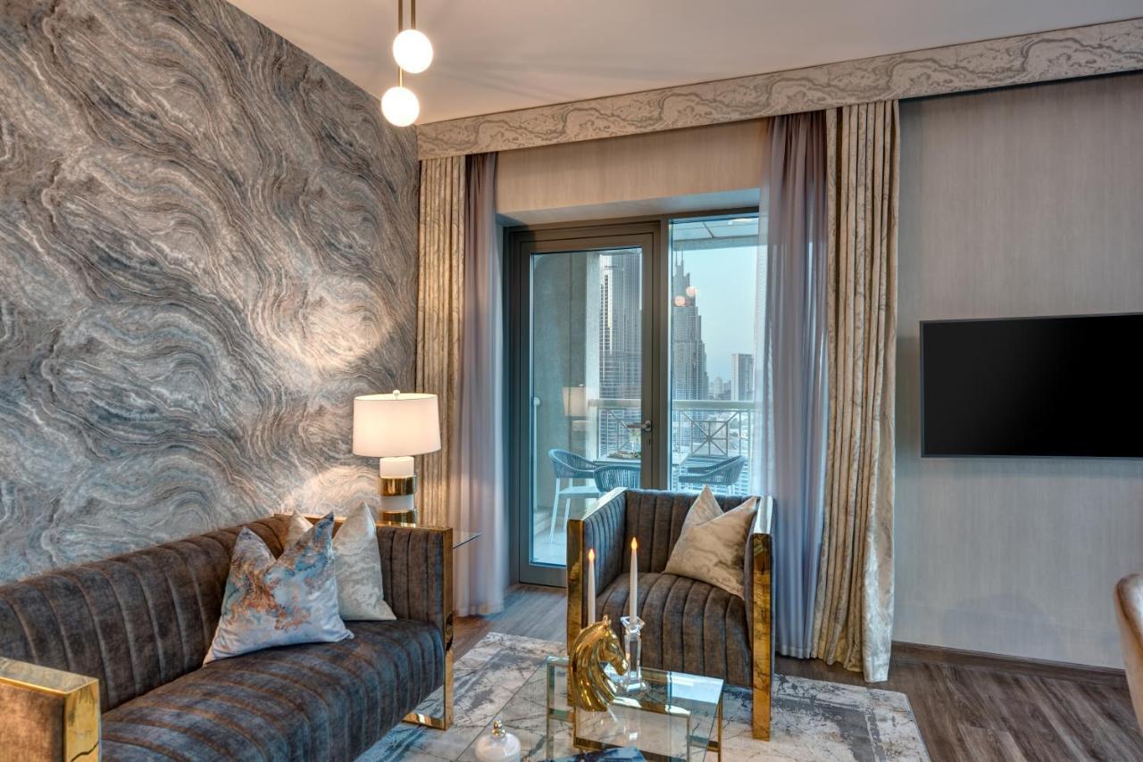 Durrani Homes - Designer 2Br Apt With Stunning Burj Khalifa And Fountain View Dubaj Zewnętrze zdjęcie