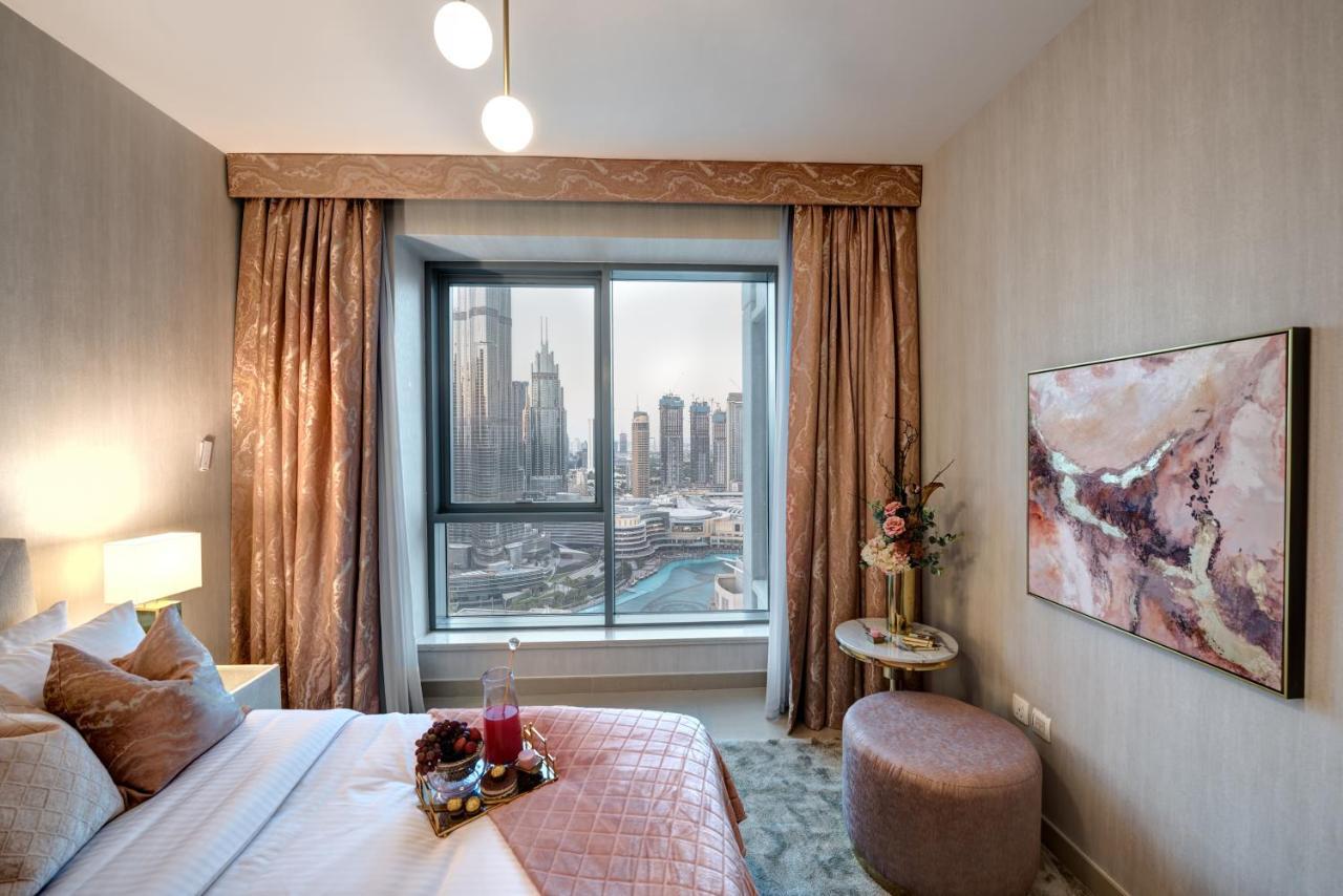 Durrani Homes - Designer 2Br Apt With Stunning Burj Khalifa And Fountain View Dubaj Zewnętrze zdjęcie